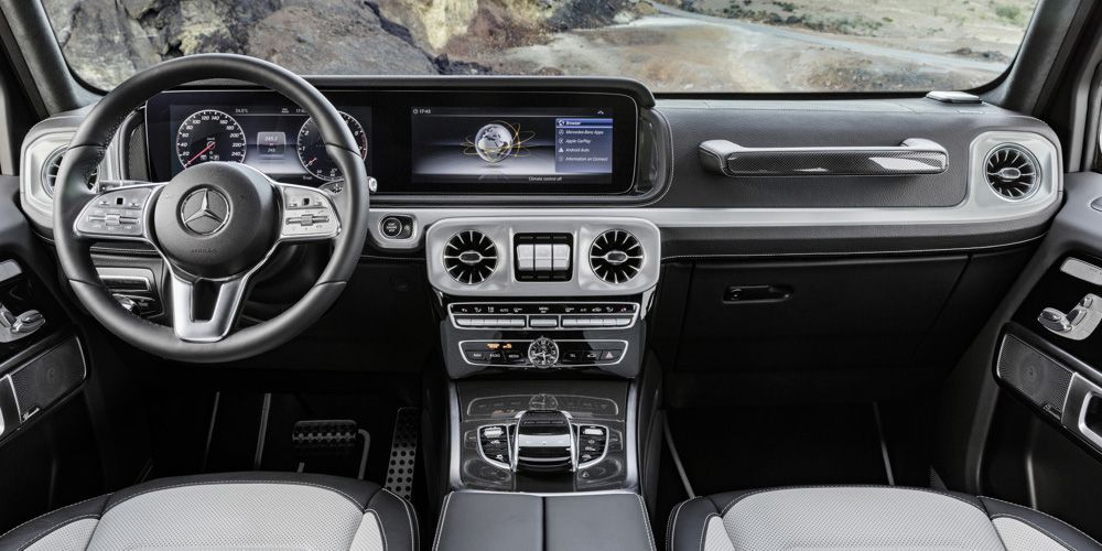 19 Mercedes Benz G Class Interior Pictures Show The New Wagon Is Strong Robust