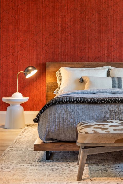 Bedrooms With Low Platform Beds, Metal Bed Frames Austin Texas