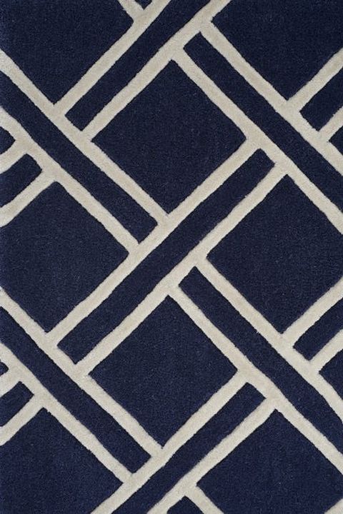 Navy Rugs That Celebrate Classic Design, Navy Blue Rugs