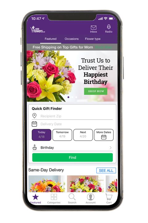 1-800-Flowers - Best Gift Giving Apps