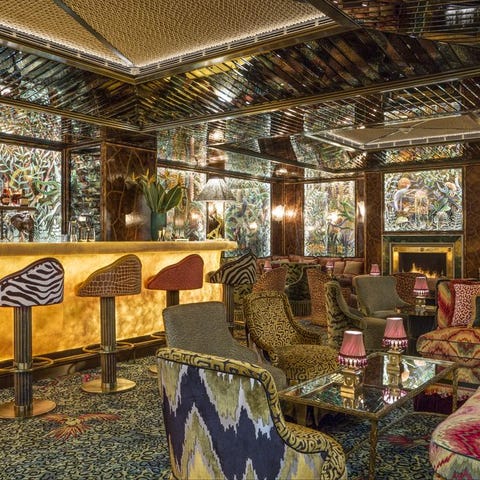 Interior of Annabel's members' club designed by Martin Brudnizki