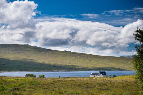 Beautiful Remote Scottish Cottage With Loch Views For Sale In The