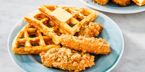 Keto Chicken and Waffles image