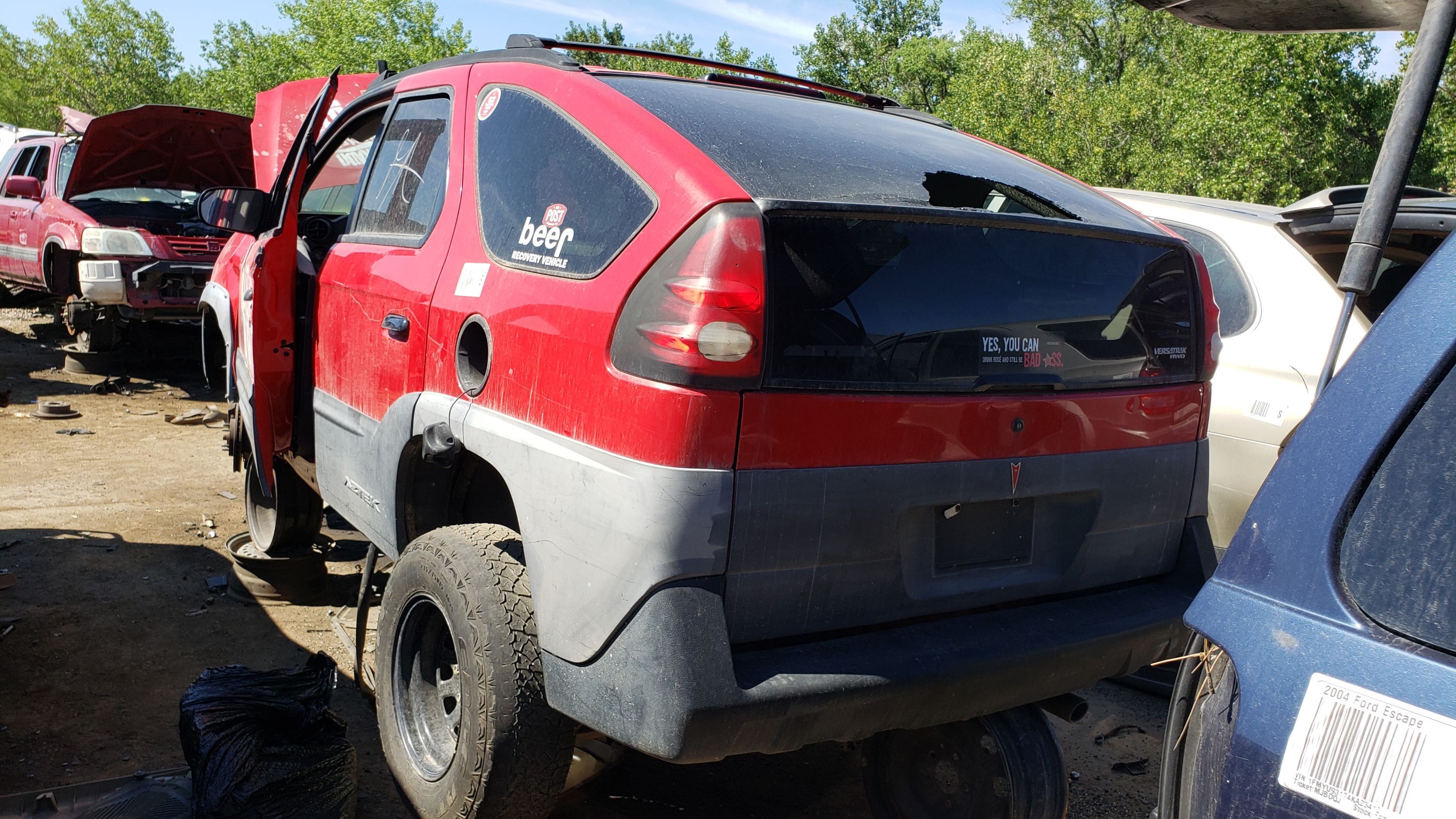 pontiac aztek lift kit