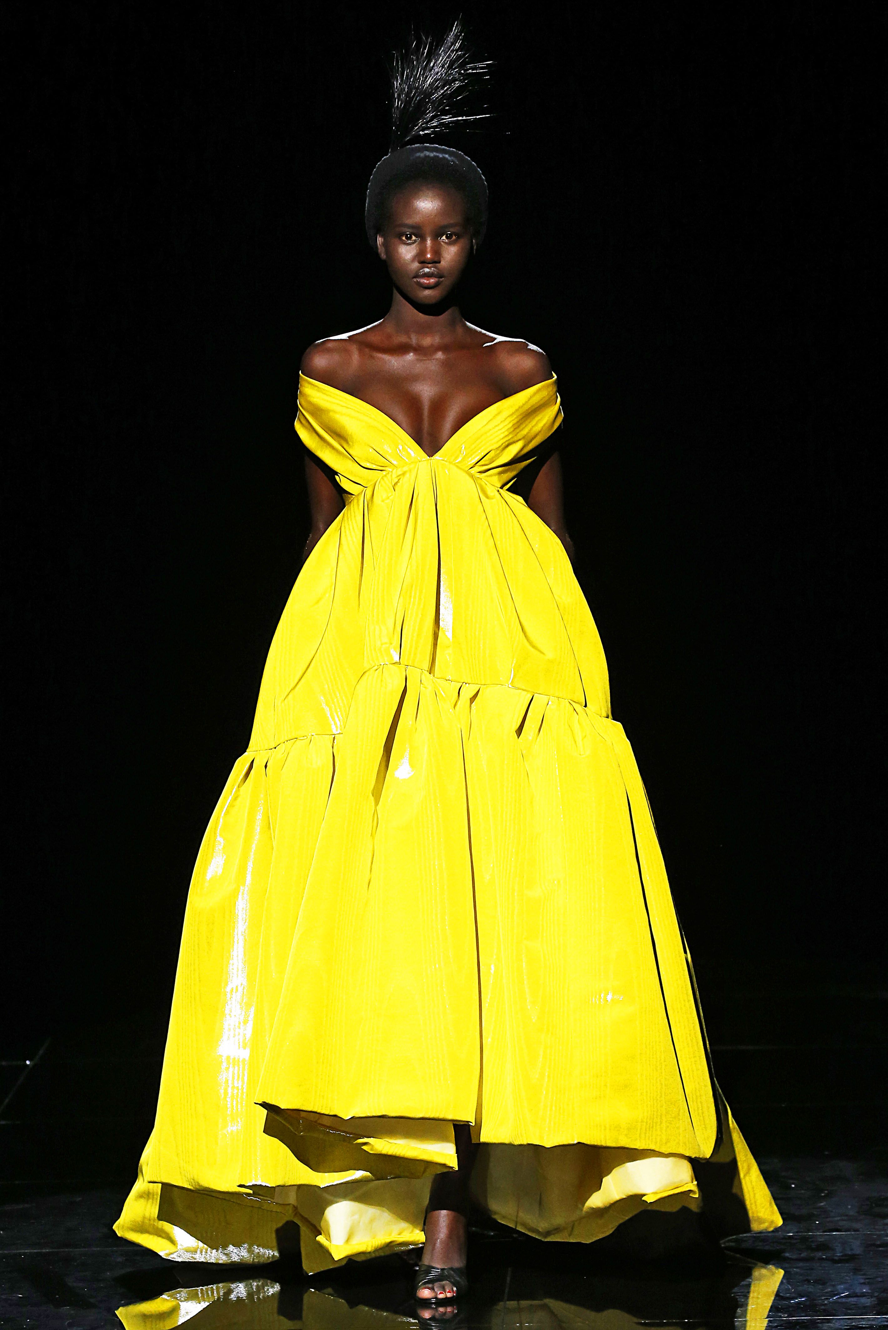 marc jacobs yellow dress