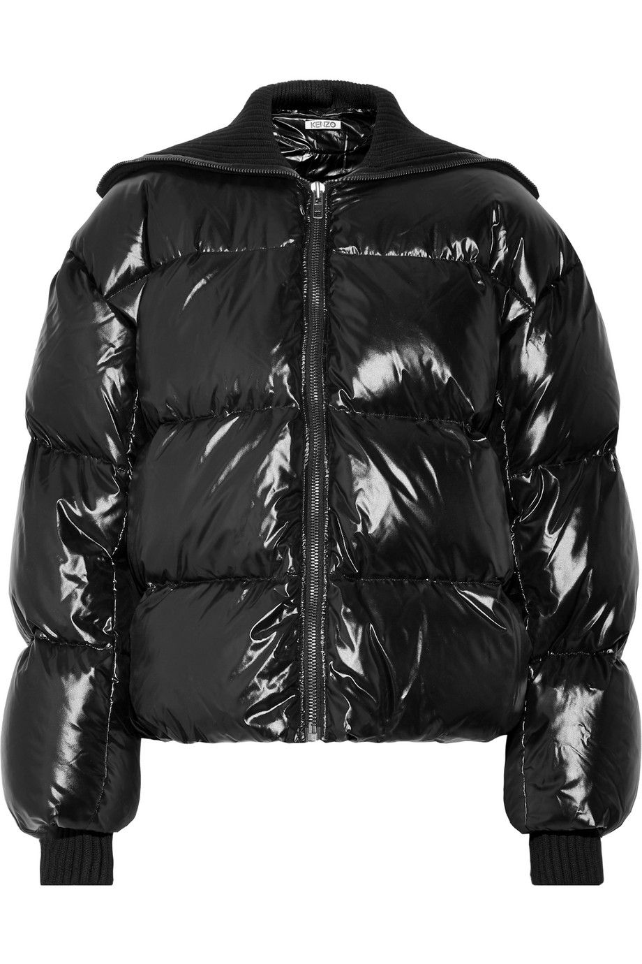 kenzo silver down jacket