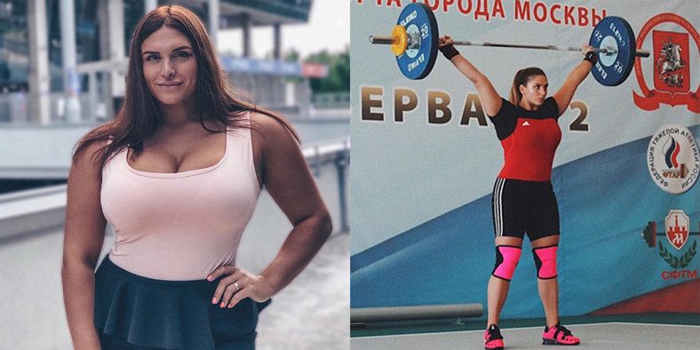 19歳のロシア美人は世界最強の重量挙げ選手 だけじゃない
