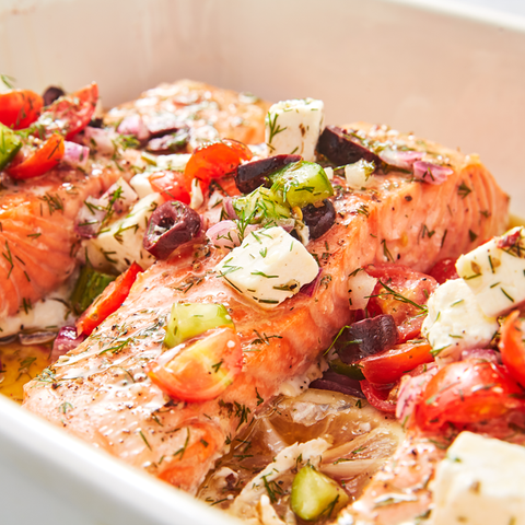 best salmon recipes greek salmon