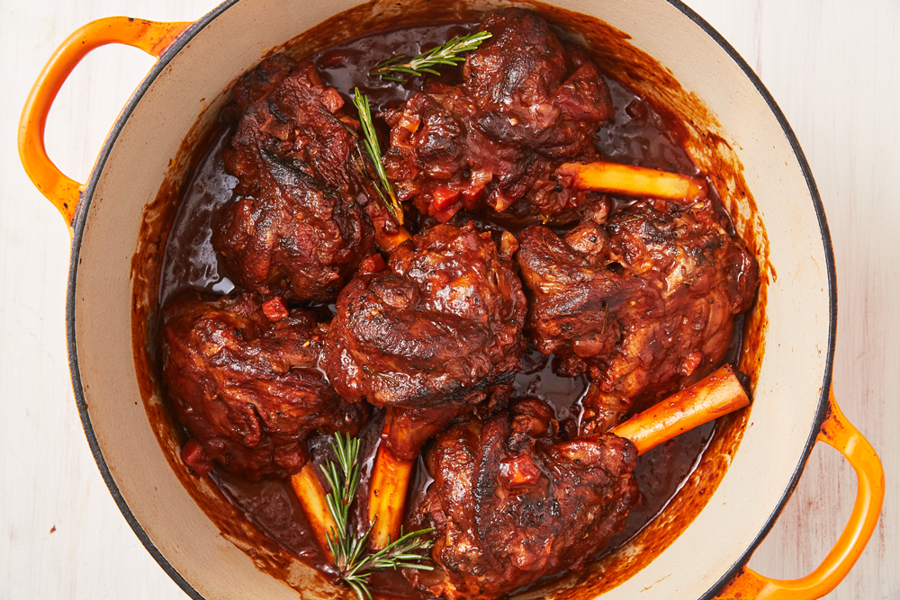 These Braised Lamb Shanks Are Nothing Short Of Glorious