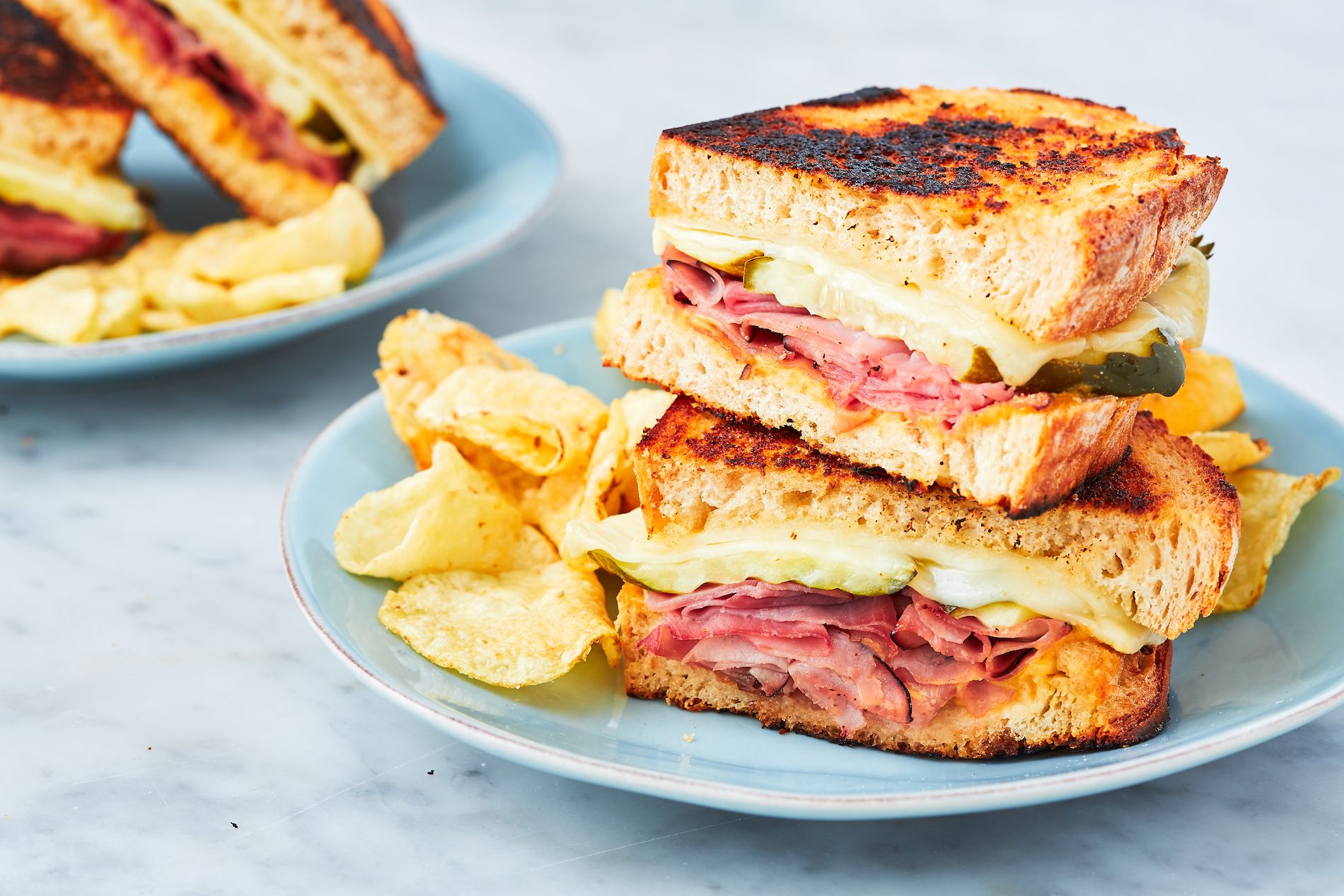 How To Make A Ham Cheese Sandwich Ham Cheese Sandwich Recipe From Delish Com