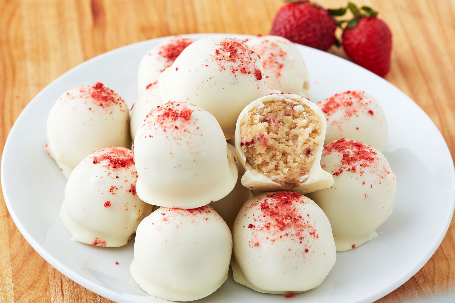 Strawberry Shortcake Truffles-image