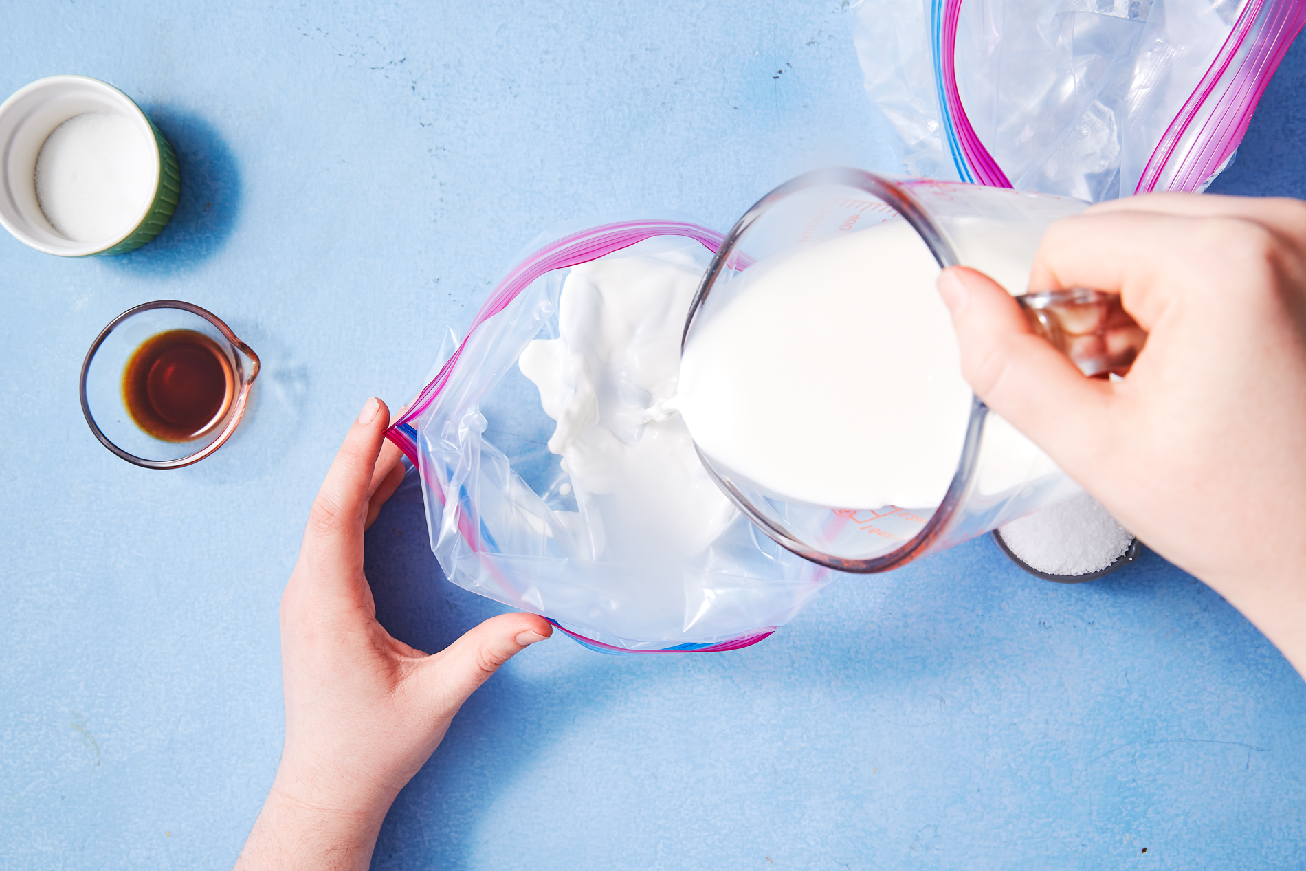 how to make ice cream in a ziplock bolsa