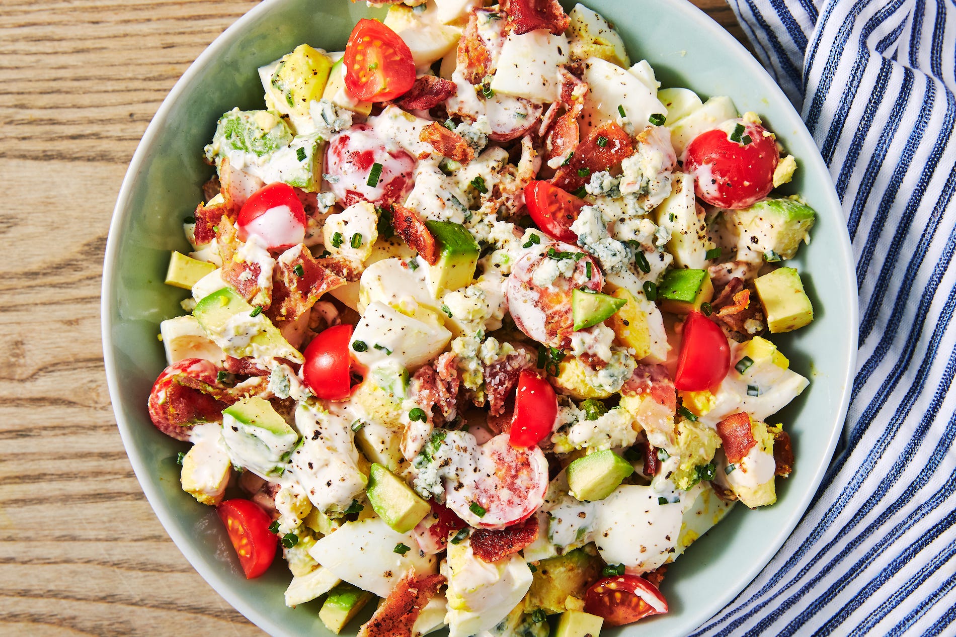 We Can't Get Enough Of This Cobb Egg Salad