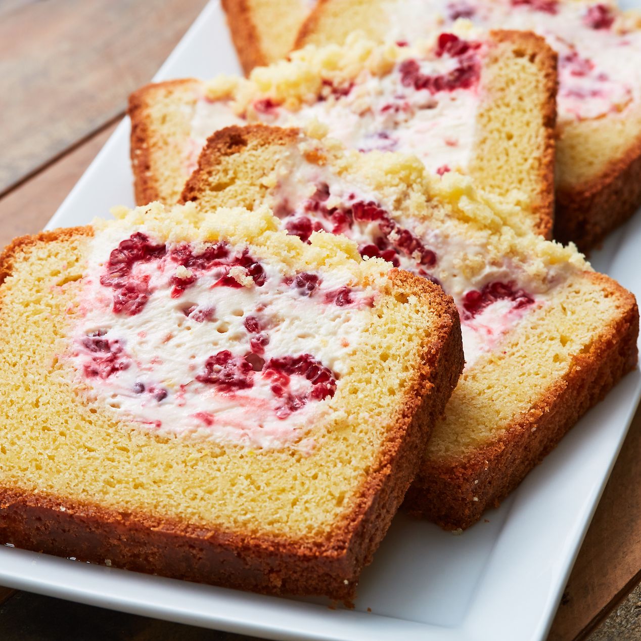 This Cheesecake-Stuffed Pound Cake Is No-Bake Perfection