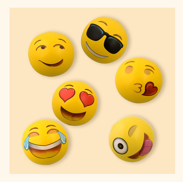 Yellow, Emoticon, Smiley, Ball, Baby toys, Icon, Smile, 
