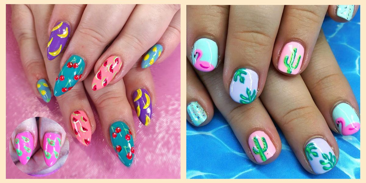 10. Mermaid-Inspired Nail Designs for the Summer - wide 6