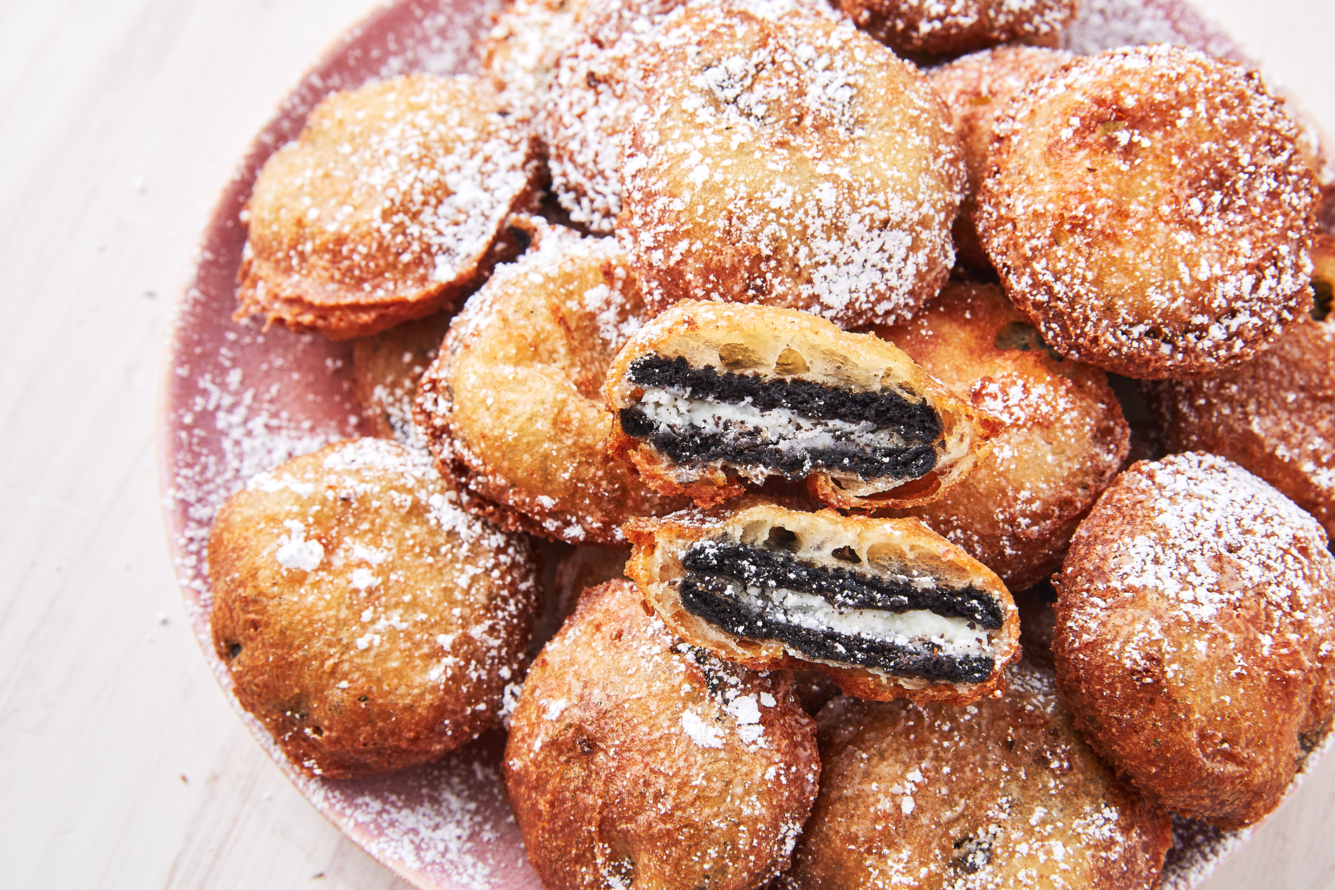 Deep-Fried Oreos