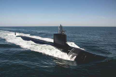 Pruebas de mar Delaware SSN 791 - Bravo