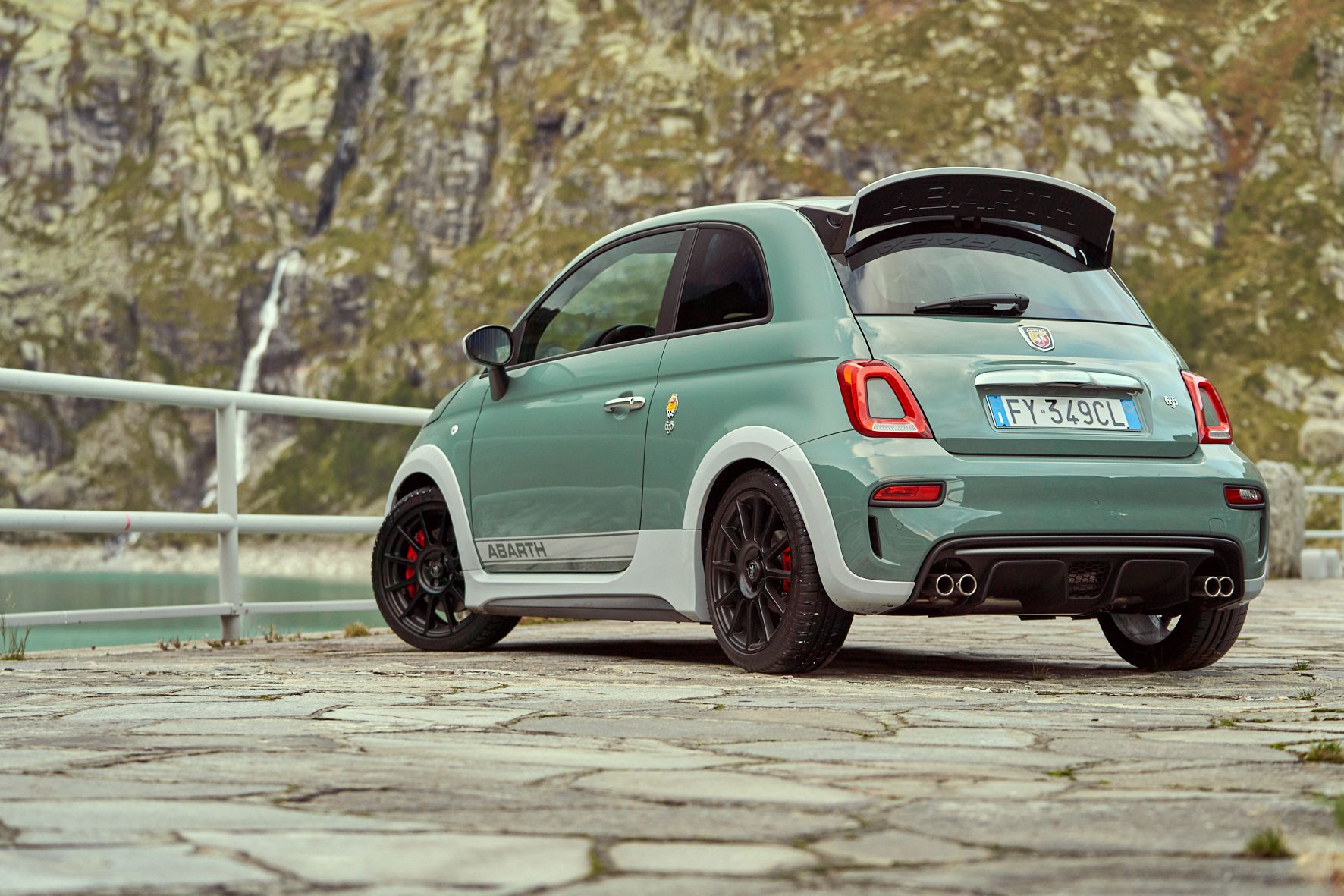 This Fiat 500 Abarth 70th Anniversary Special Has A Righteous Spoiler