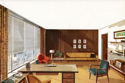 1950s business office