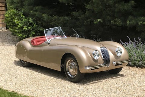 clark gable's 1952 jaguar xk120