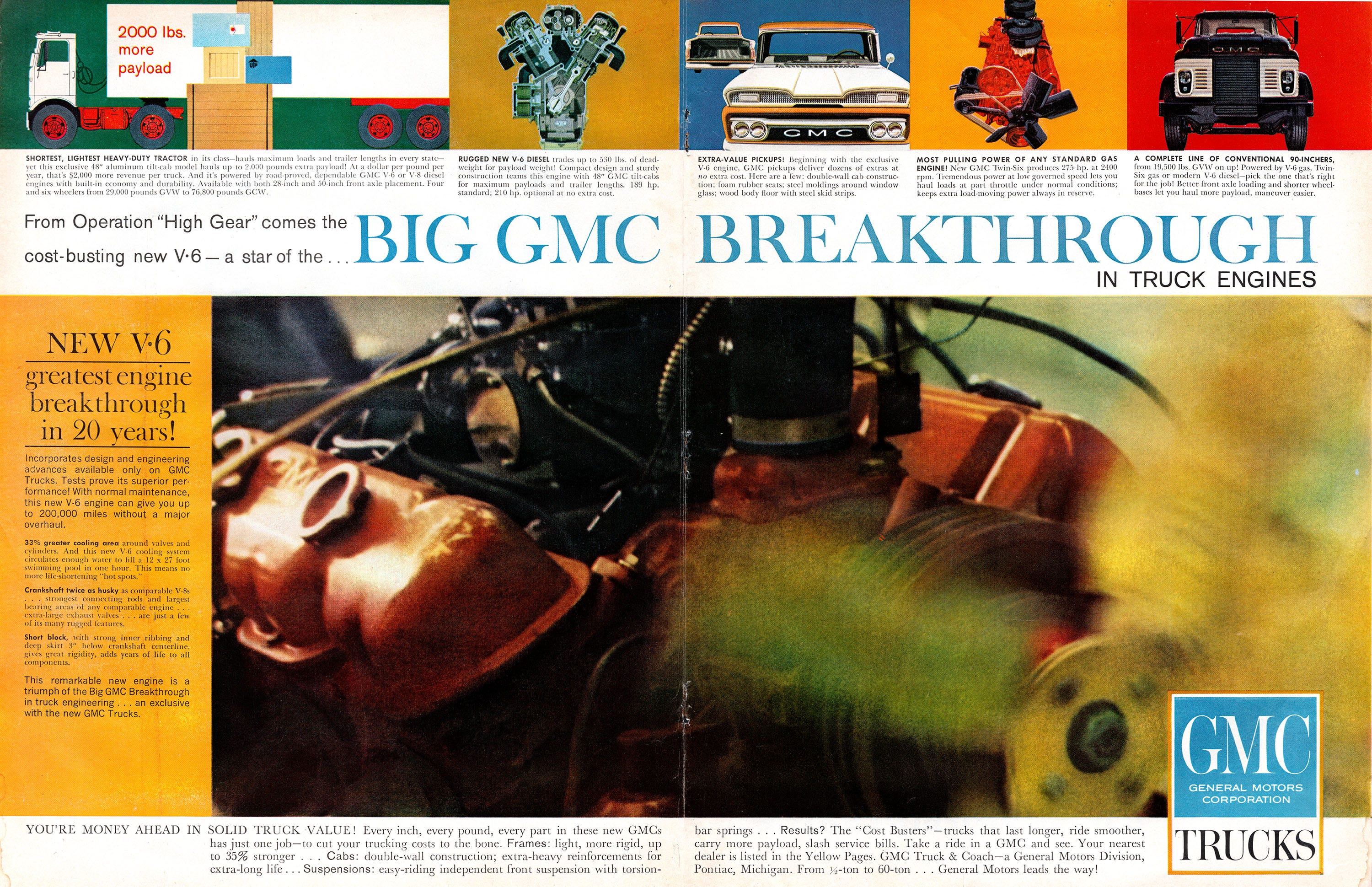 1960 GMC V6 Is the Greatest Engine Breakthrough Since 1940