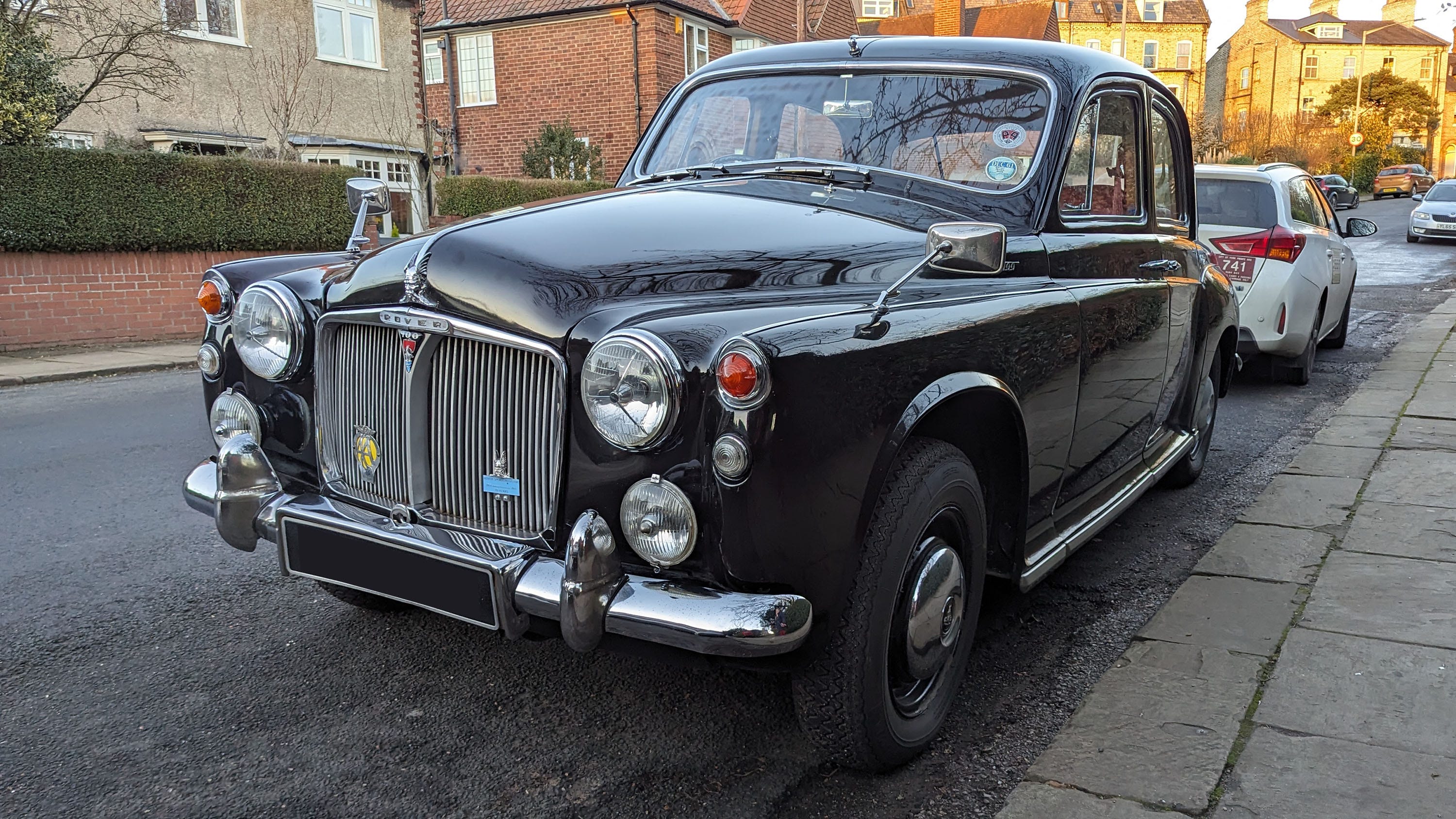 1961 Rover 100 Saloon Is Down on the English Street