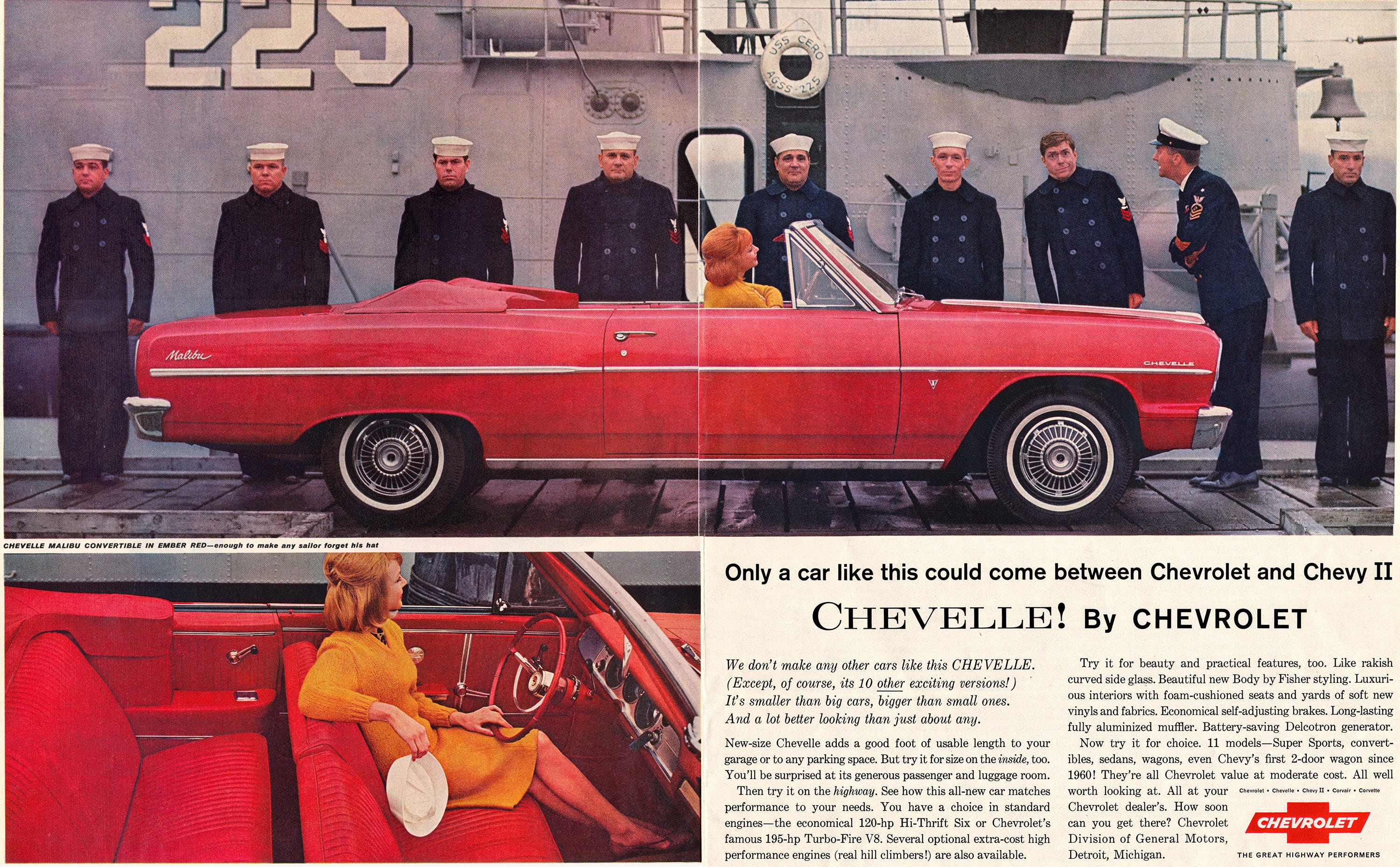 1964 Chevy Malibu Makes Detroit Sailor Lose His Presence of Mind