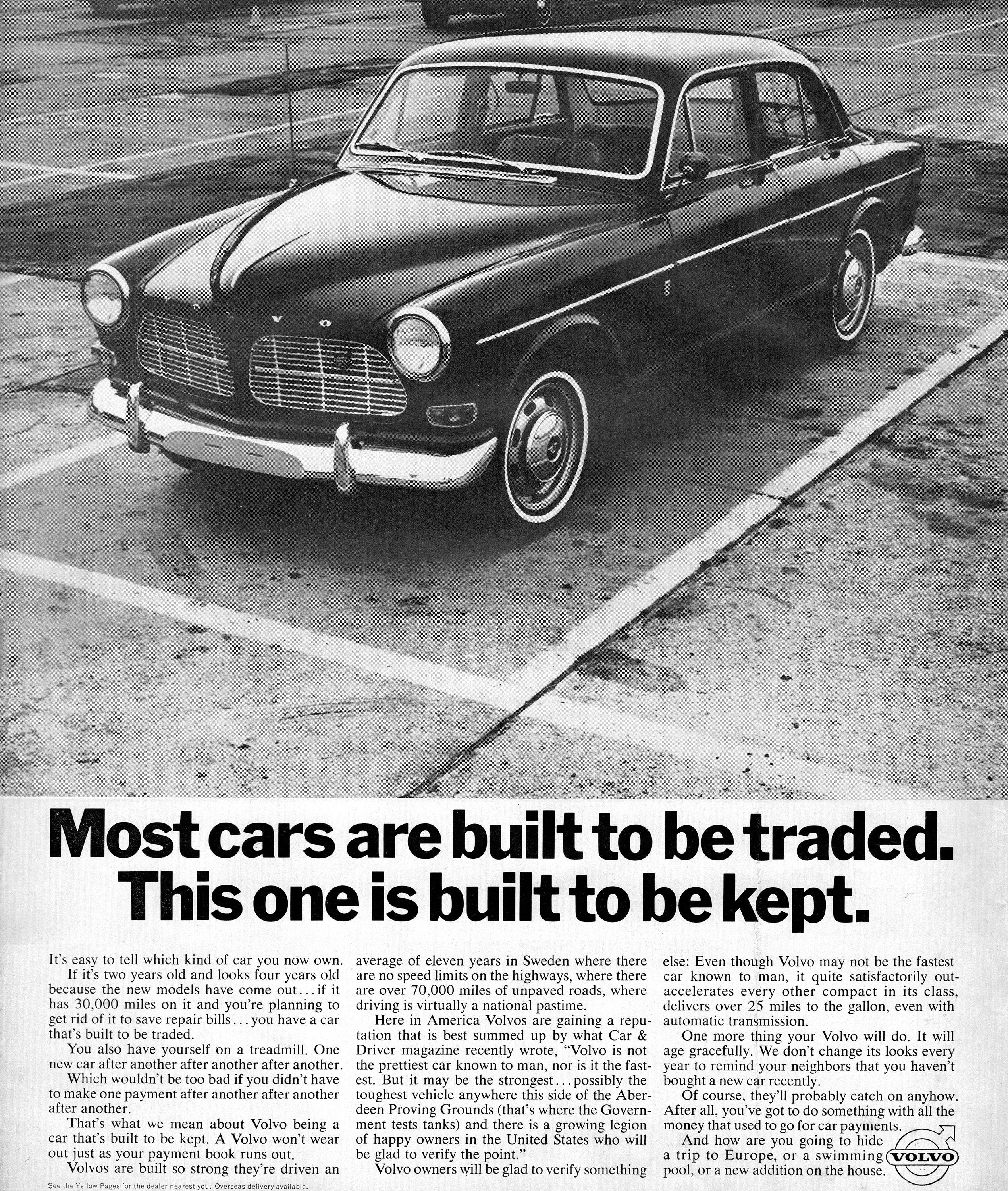 1966 Volvo Amazon Advertisement Turns Out to Be Accurate