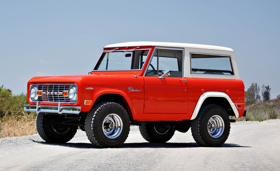 Ford Bronco Test Vehicle Restored and Up for Auction