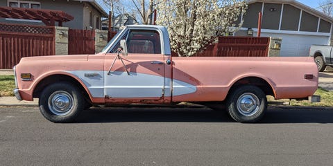 1971 chevrolet c10 cheyenne super on denver street