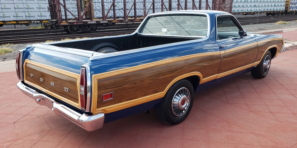 A 1971 Ford Ranchero Squire, For When an El Camino Doesn't Have Enough Wood