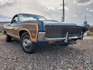 a 1971 ford ranchero squire for when an el camino doesn t have enough wood a 1971 ford ranchero squire for when