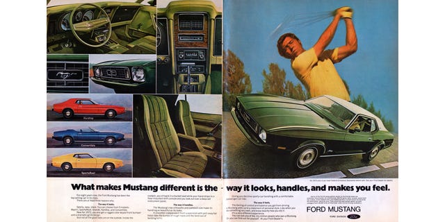 1973 ford mustang magazine advertisement