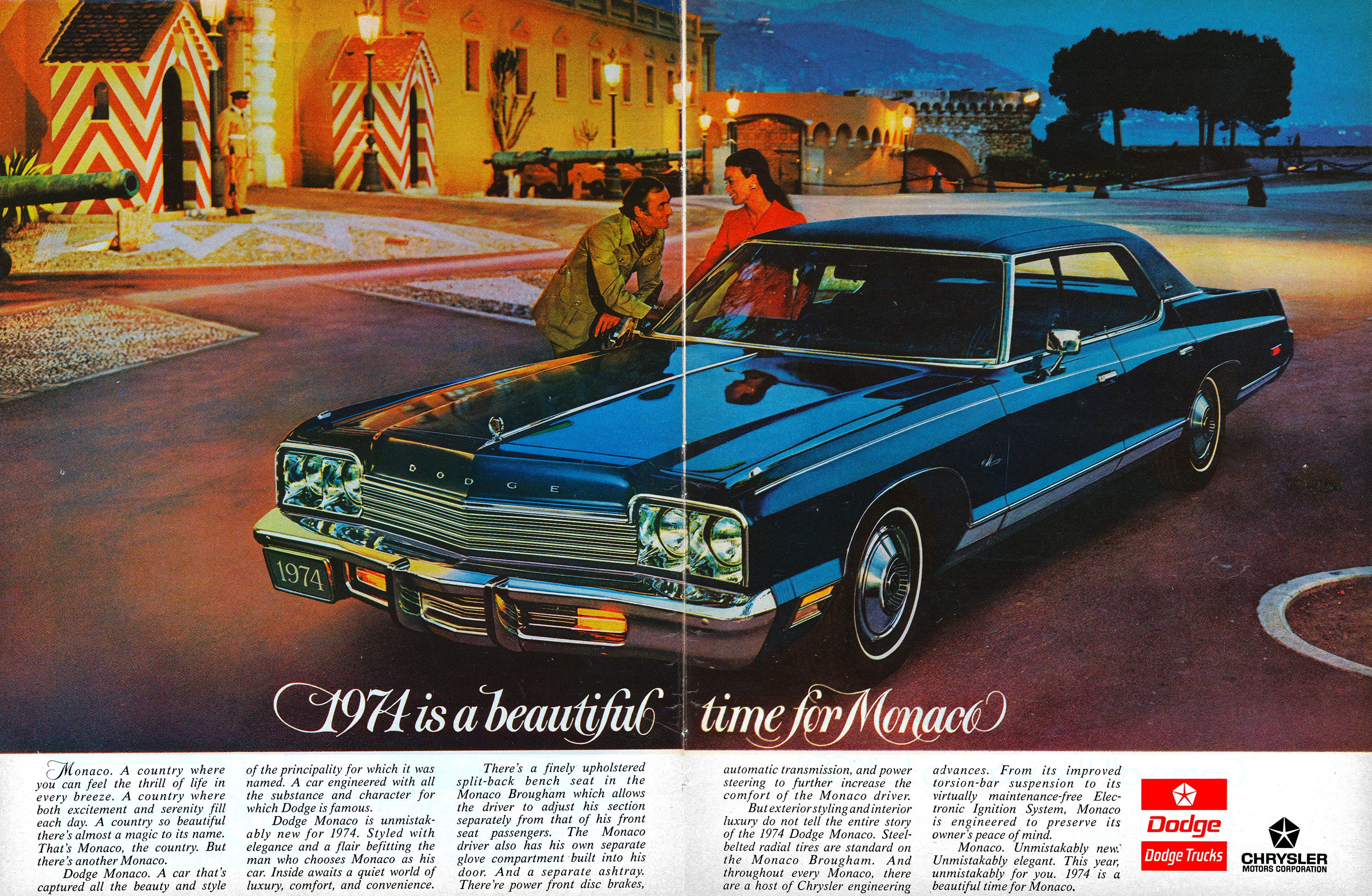 1974 Is a Beautiful Time for Dodge Monaco Sedan