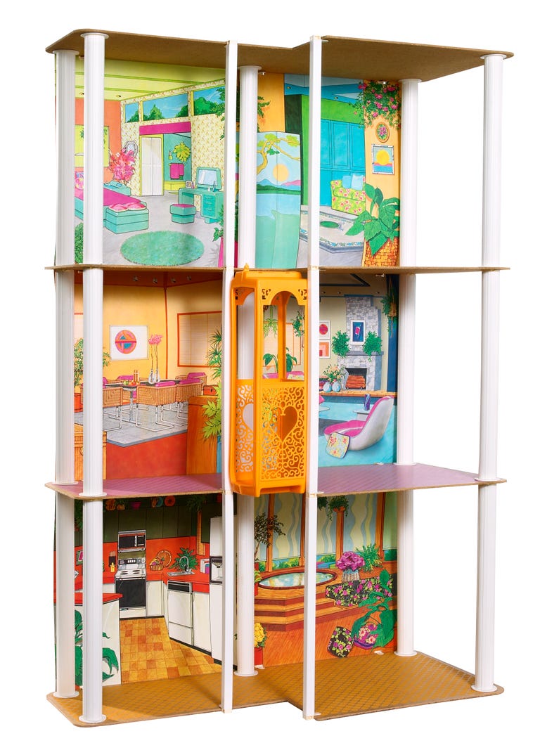 department 56 barbie dream house