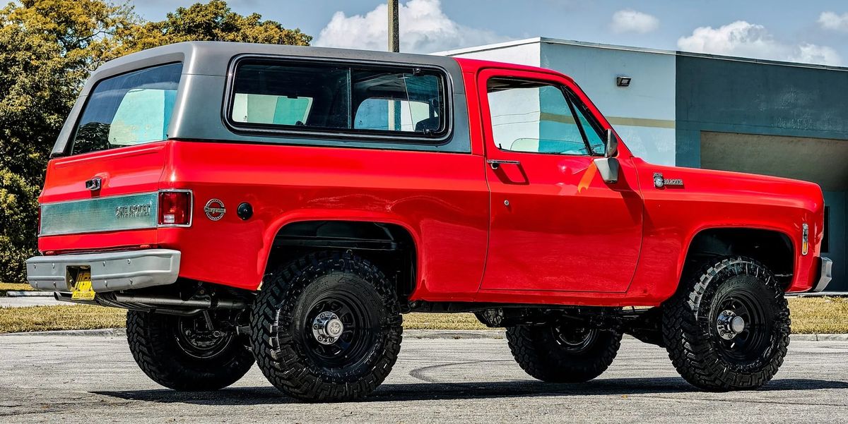 1978 Chevrolet K5 Blazer Is Today’s Bring a Trailer Auction Pick