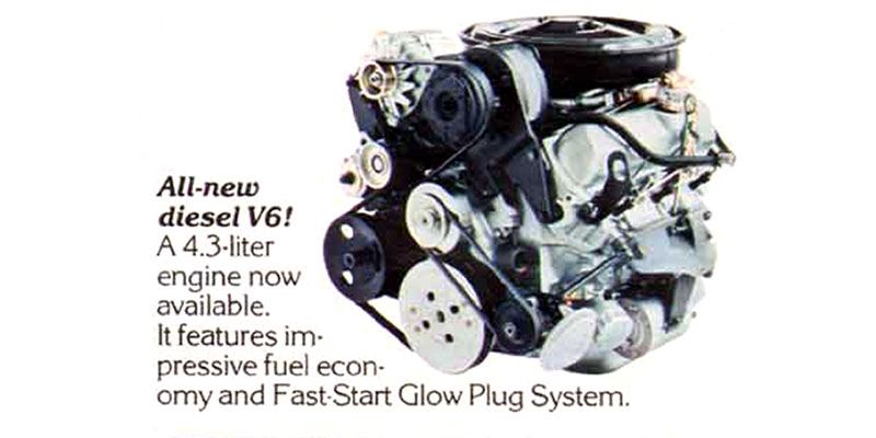 Cut-Down Engine of the Week: Oldsmobile 4.3 Diesel