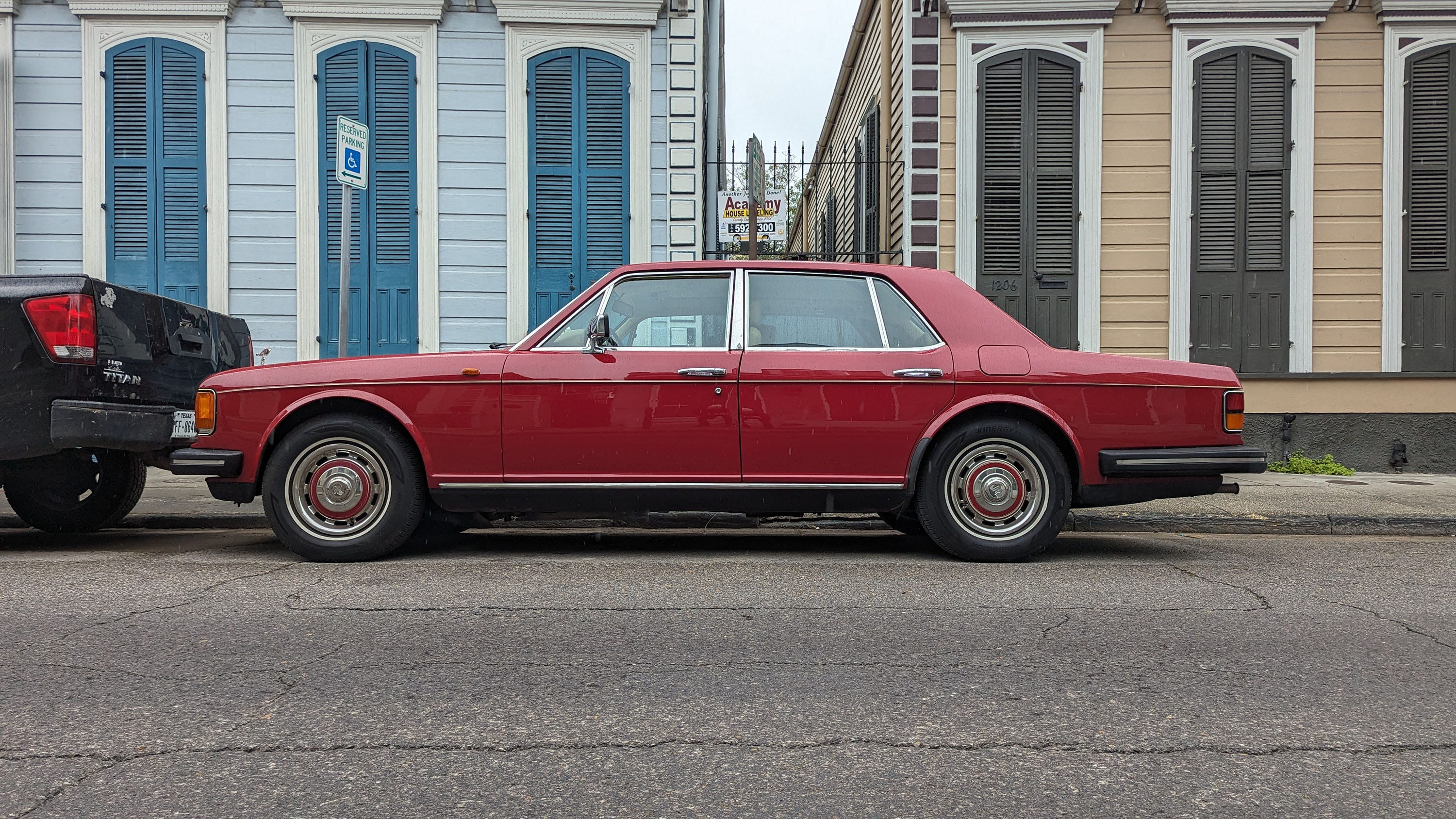 1982 Rolls-Royce Silver Spirit Is Down on Bourbon Street