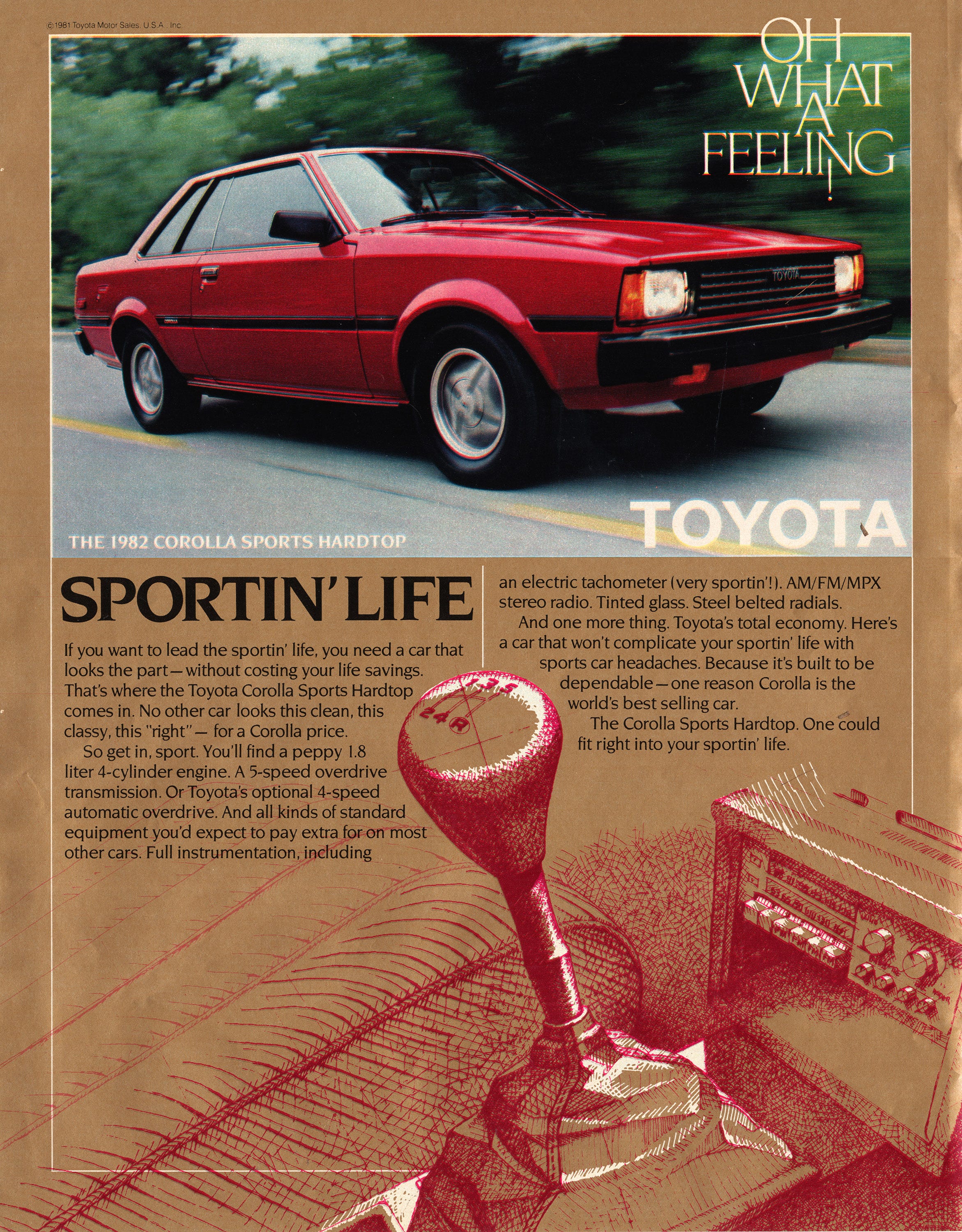 1982 Toyota Corolla Sports Hardtop Delivers the Sportin' Life