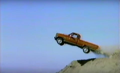 This Old Ford Commercial Sees A Ranger Base Jump Ford Tough