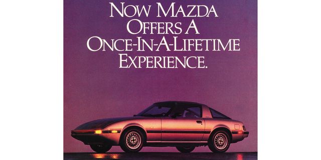 1983 mazda rx7 magazine advertisement