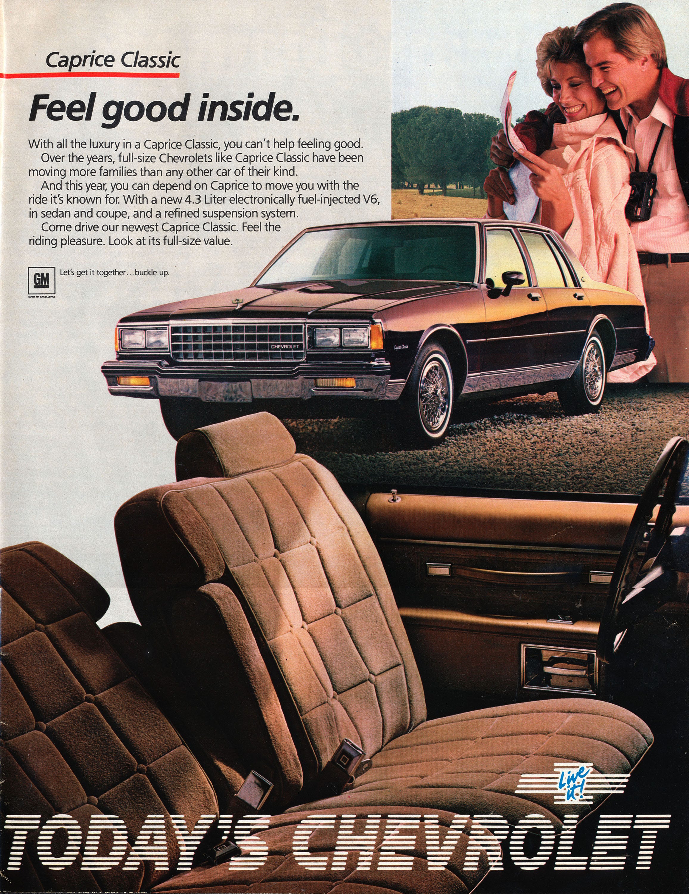 1985 Chevrolet Caprice Classic Sedan Makes You Feel Good Inside