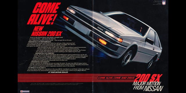 1985 Nissan 200SX Offers Credentials of Performance, Major Motion