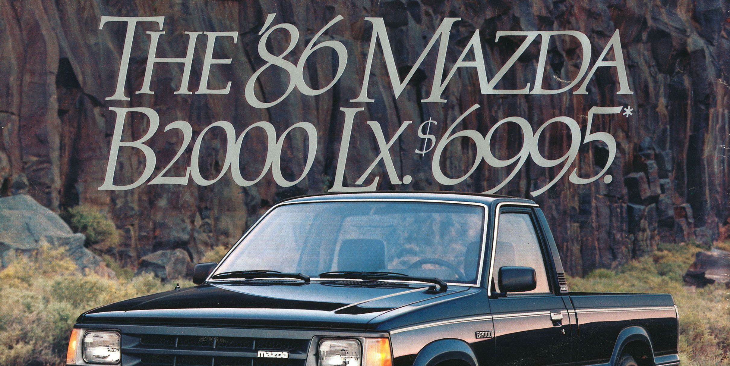 1986 Mazda B2000 Is Cheaper than Toyota and Nissan Sport Trucks
