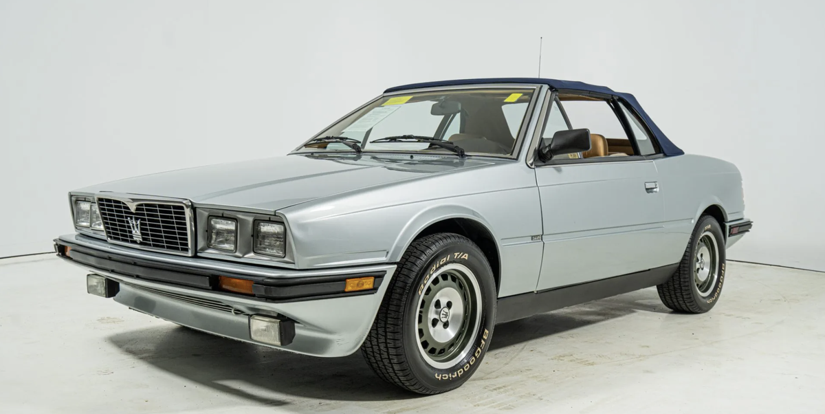 1987 Maserati Biturbo Spyder Is Our Bring a Trailer Auction Pick