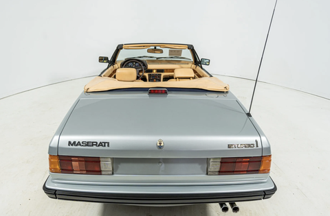 1987 Maserati Biturbo Spyder Is Our Bring a Trailer Auction Pick