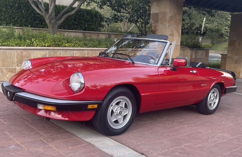 1988 alfa romeo spider veloce