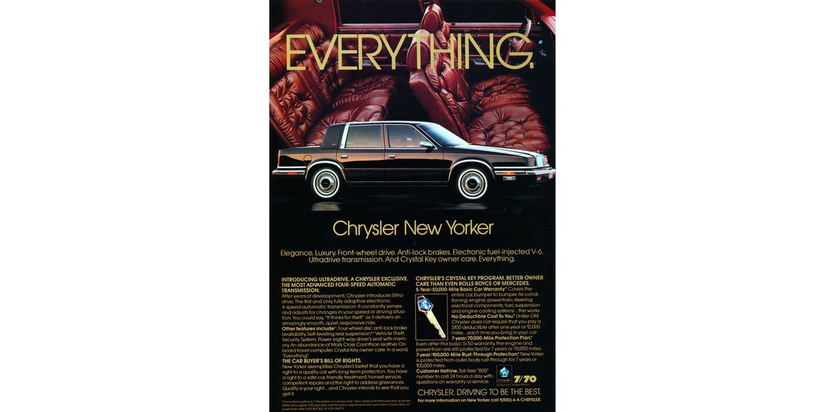 1989 Chrysler New Yorker Has Everything