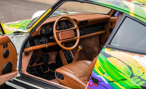 1989 porsche 911 carrera art car